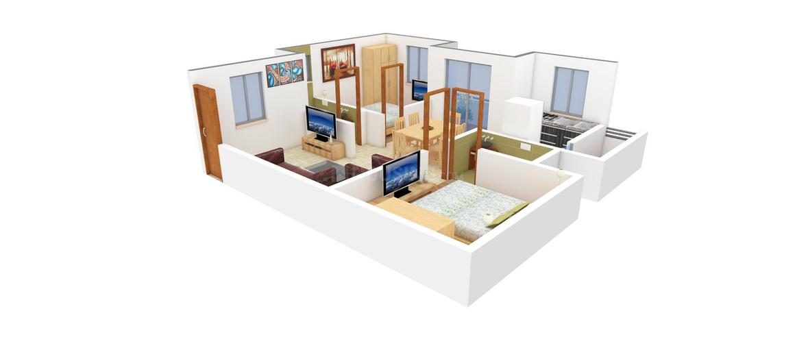 2 BHK Apartment