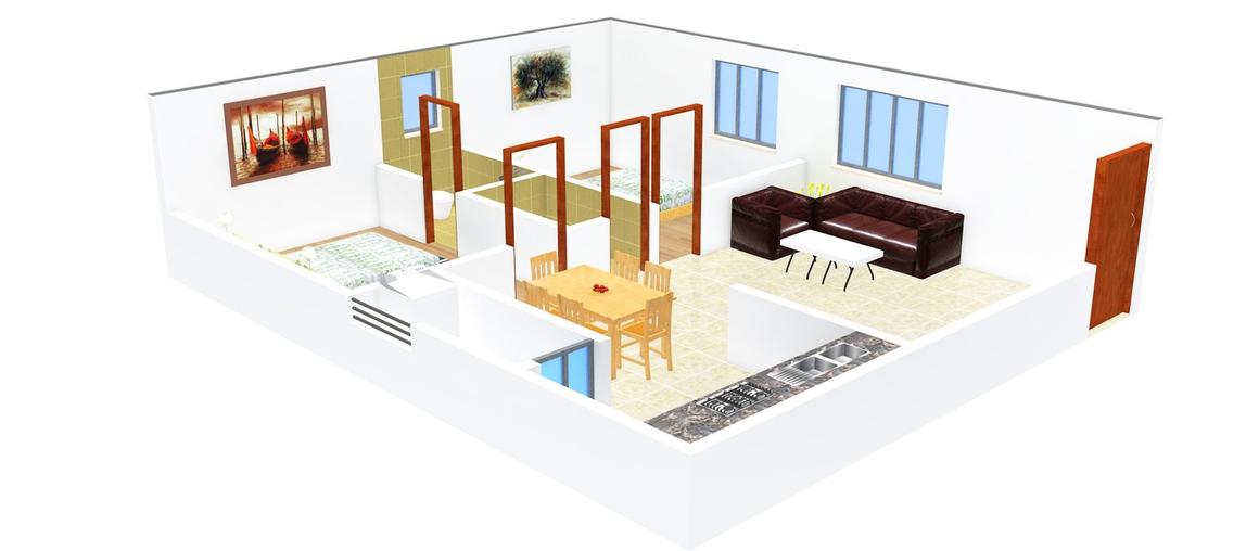 2 BHK Apartment
