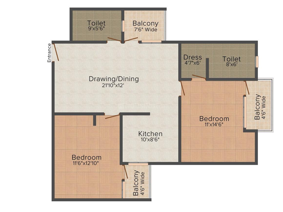 2 BHK Apartment
