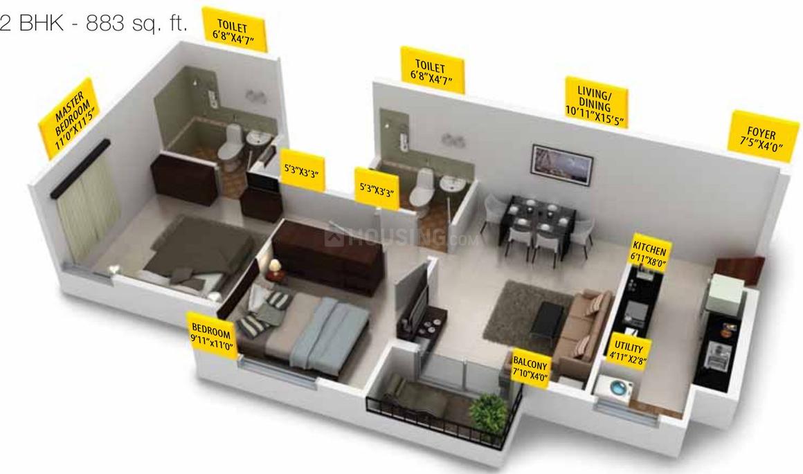 2 BHK Apartment