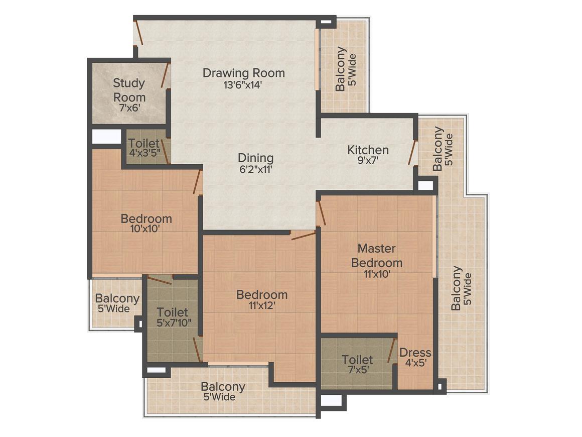 SKB Developers Ghaziabad Gold Coast - Image 5