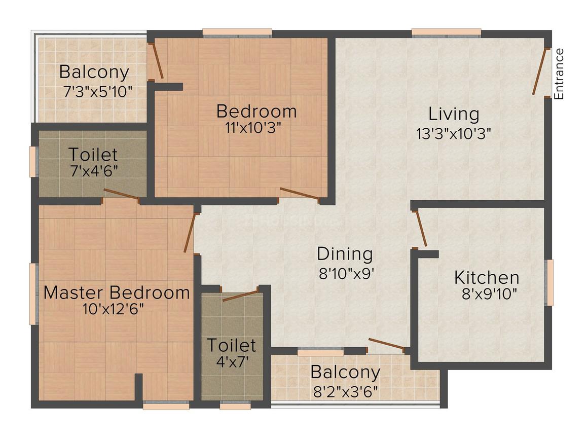 2 BHK Apartment