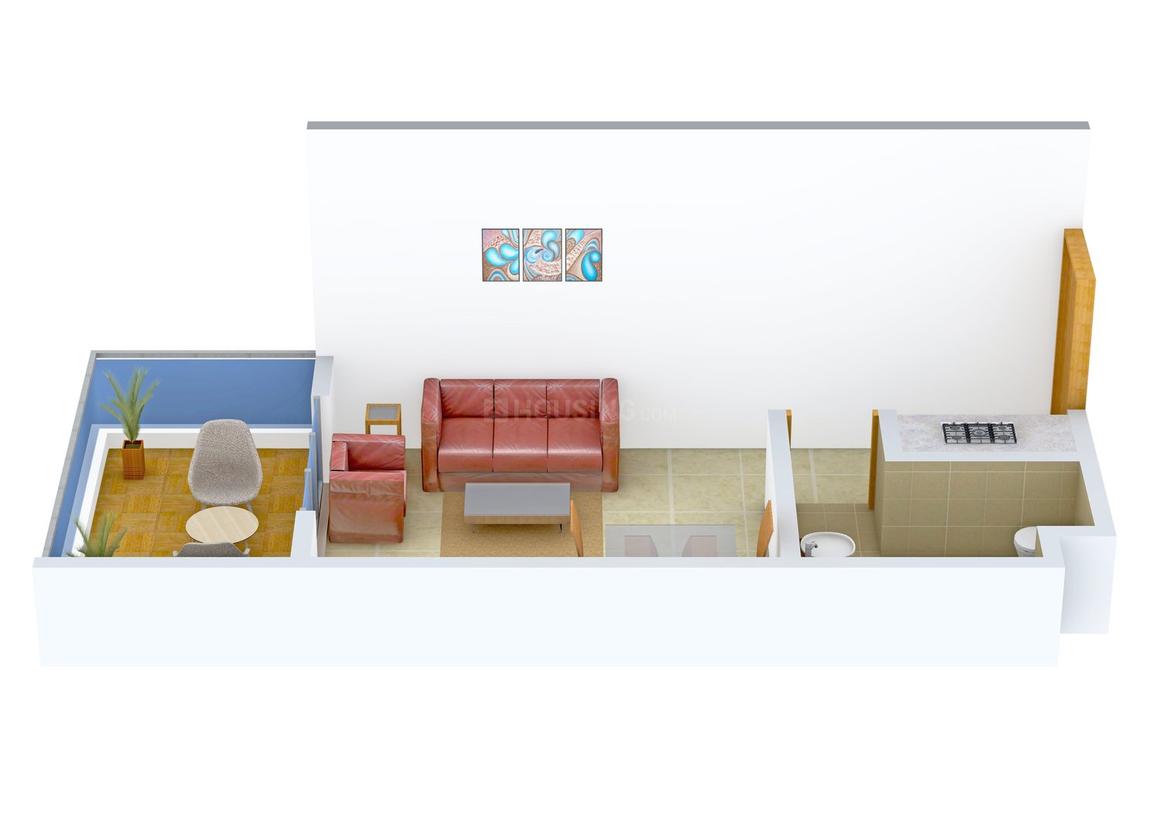 1 RK Studio Apartment