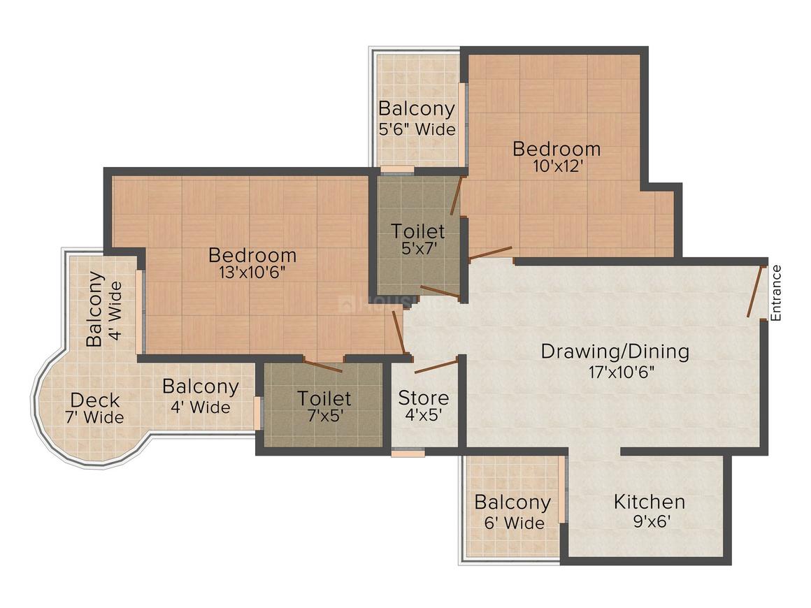 2 BHK Independent Floor