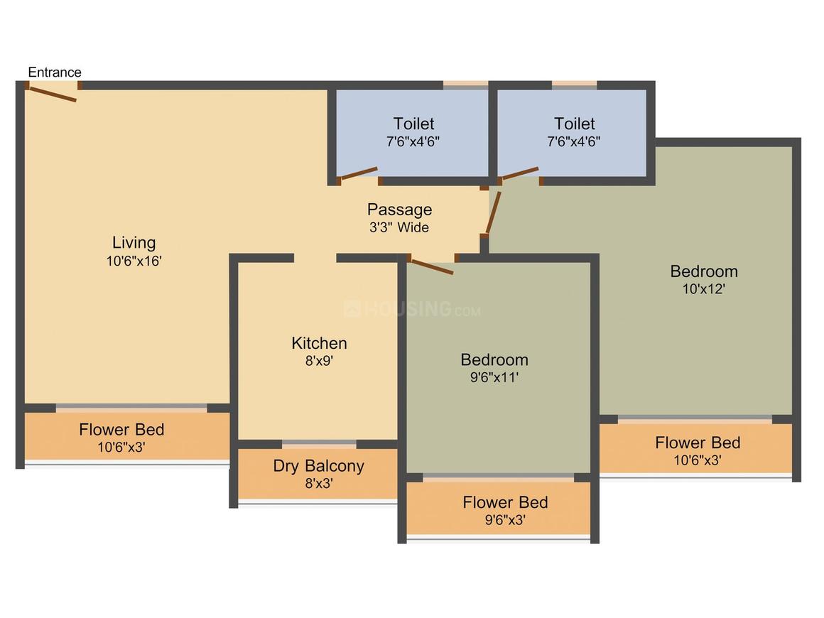 2 BHK Apartment