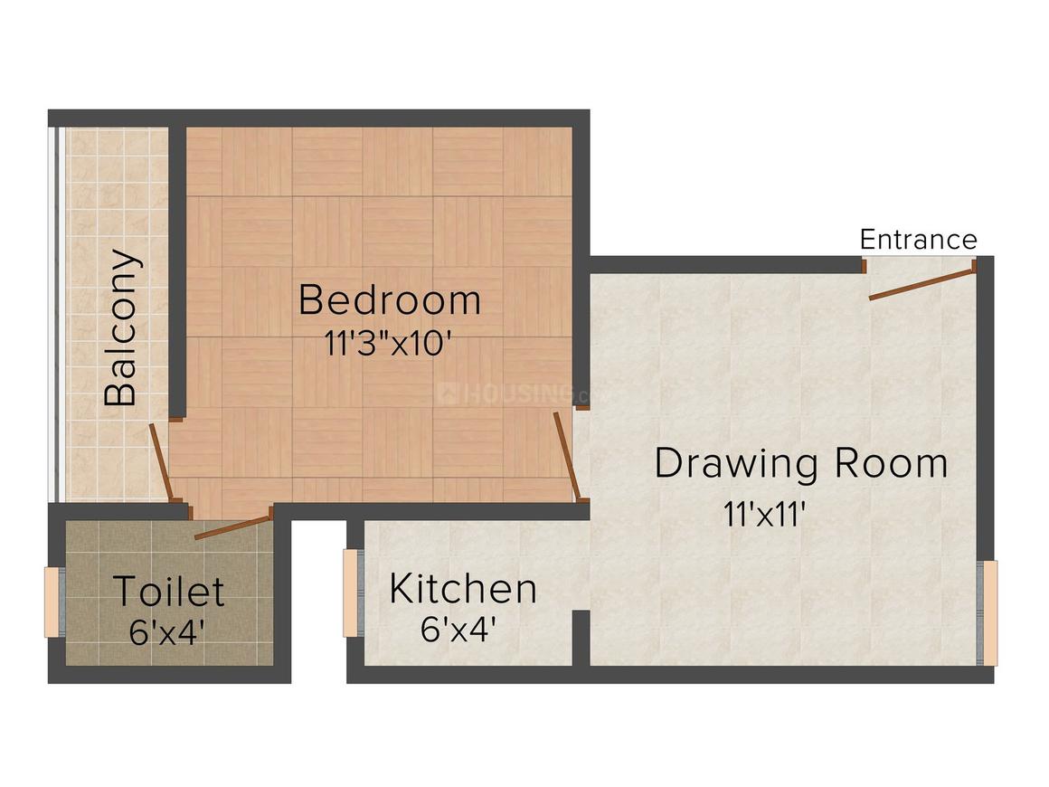 1 BHK Independent Floor