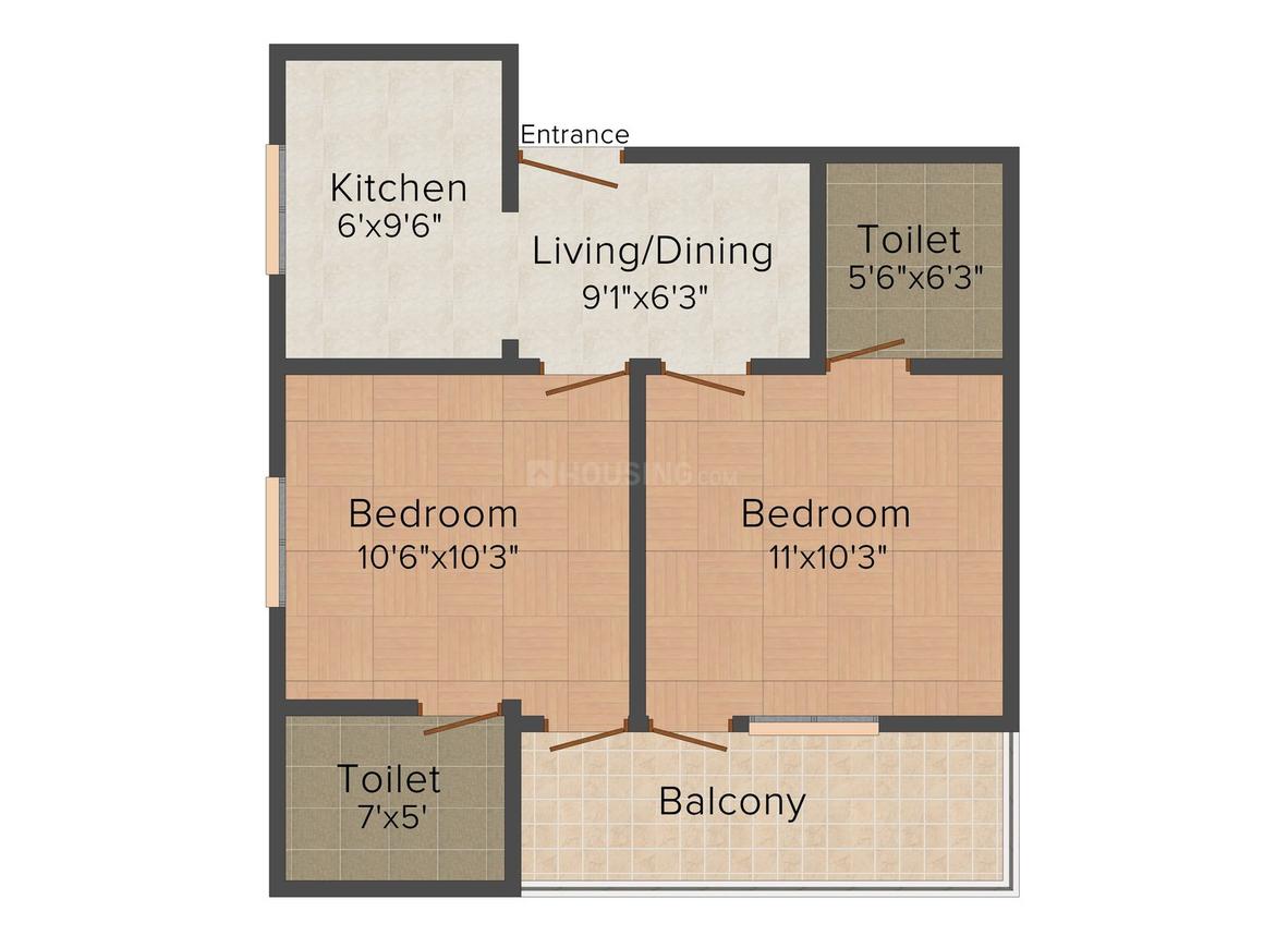 2 BHK Independent Floor