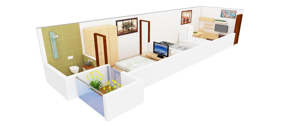 1 BHK Independent Floor