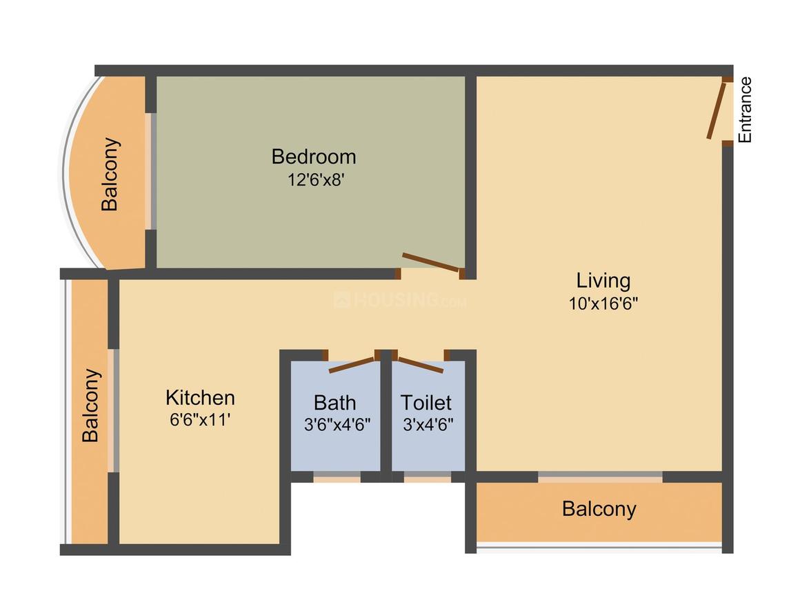 1 BHK Apartment