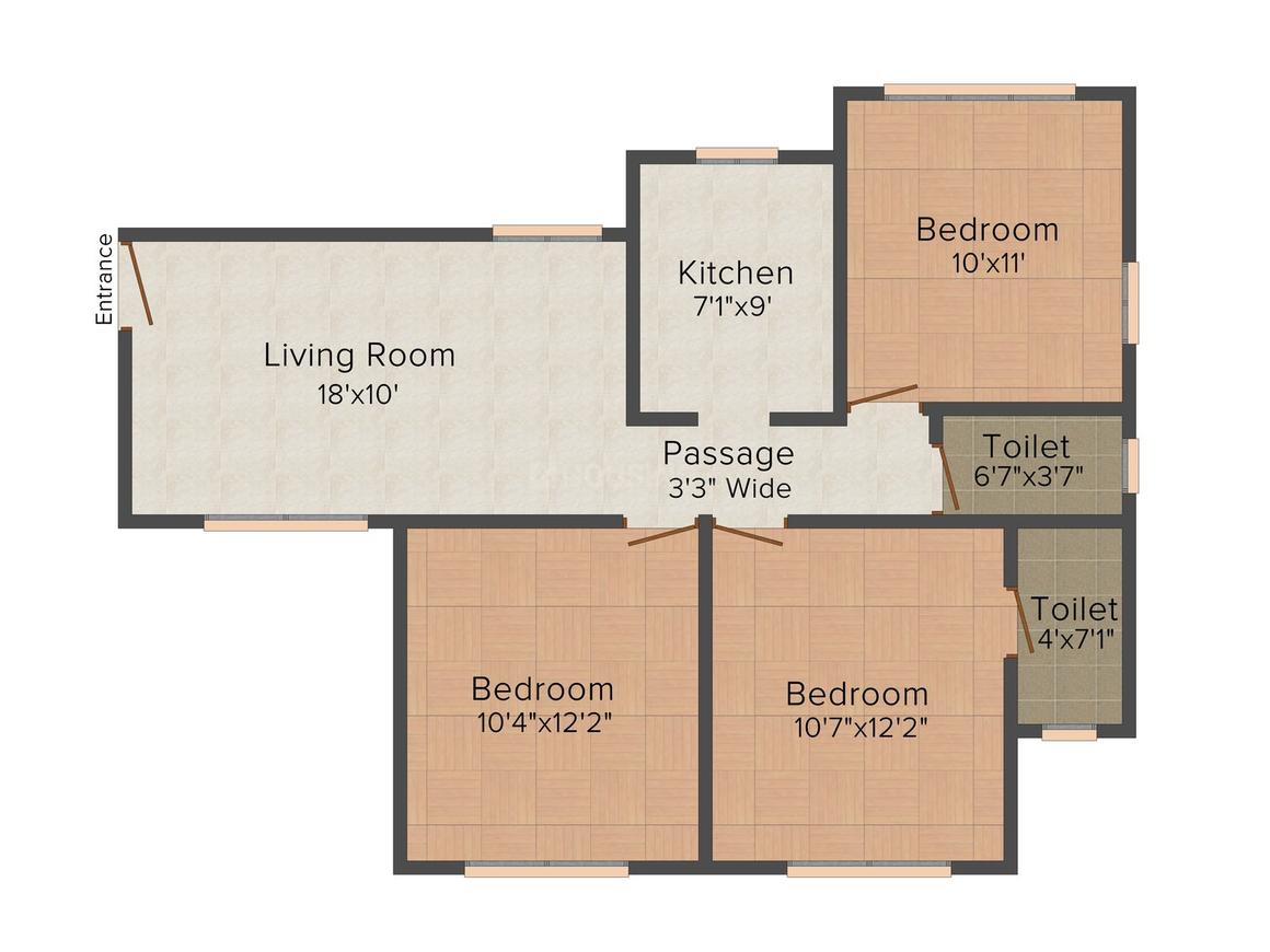 3 BHK Apartment