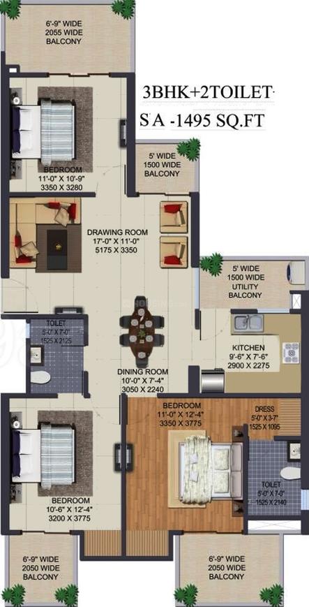 Ajnara Klock Tower - Image 20