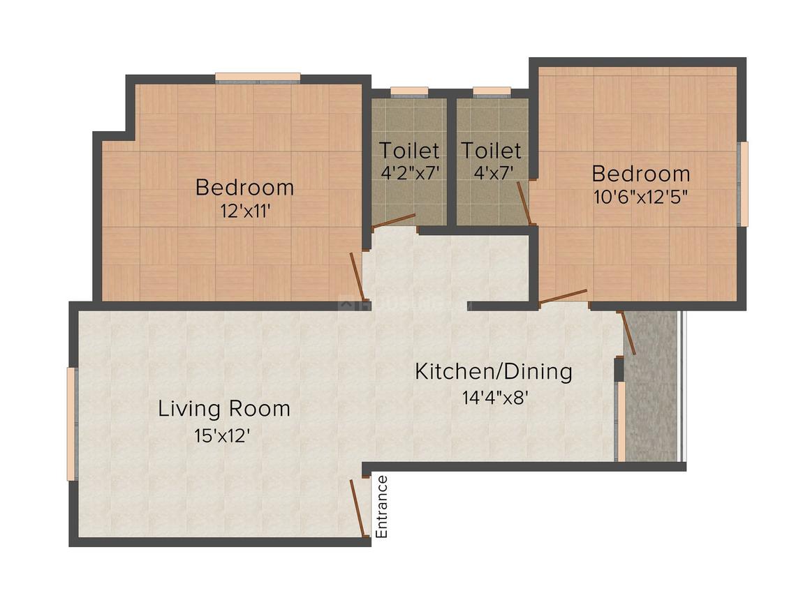 2 BHK Apartment