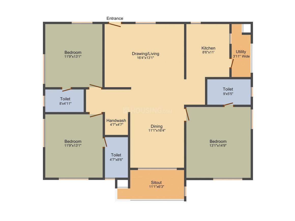 3 BHK Apartment
