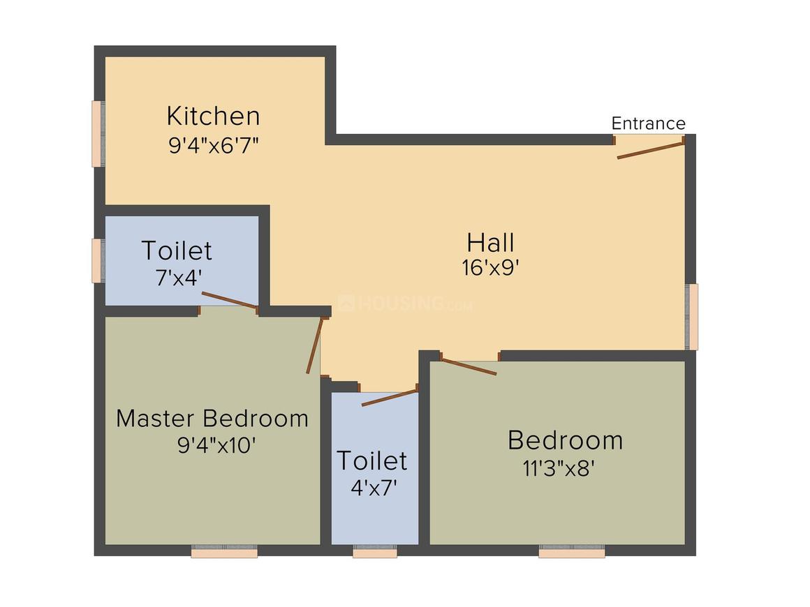 2 BHK Apartment