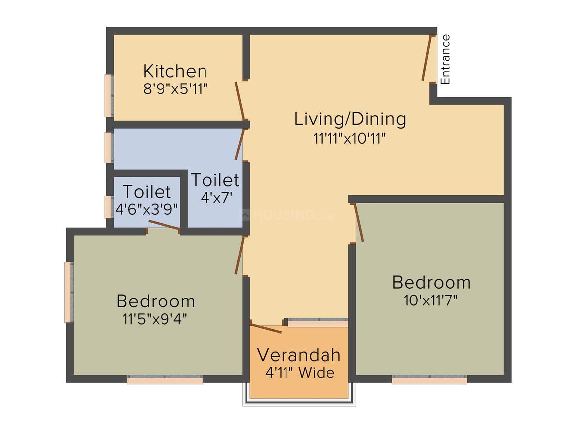 2 BHK Apartment