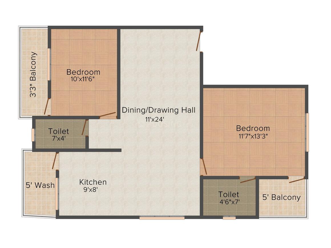2 BHK Apartment