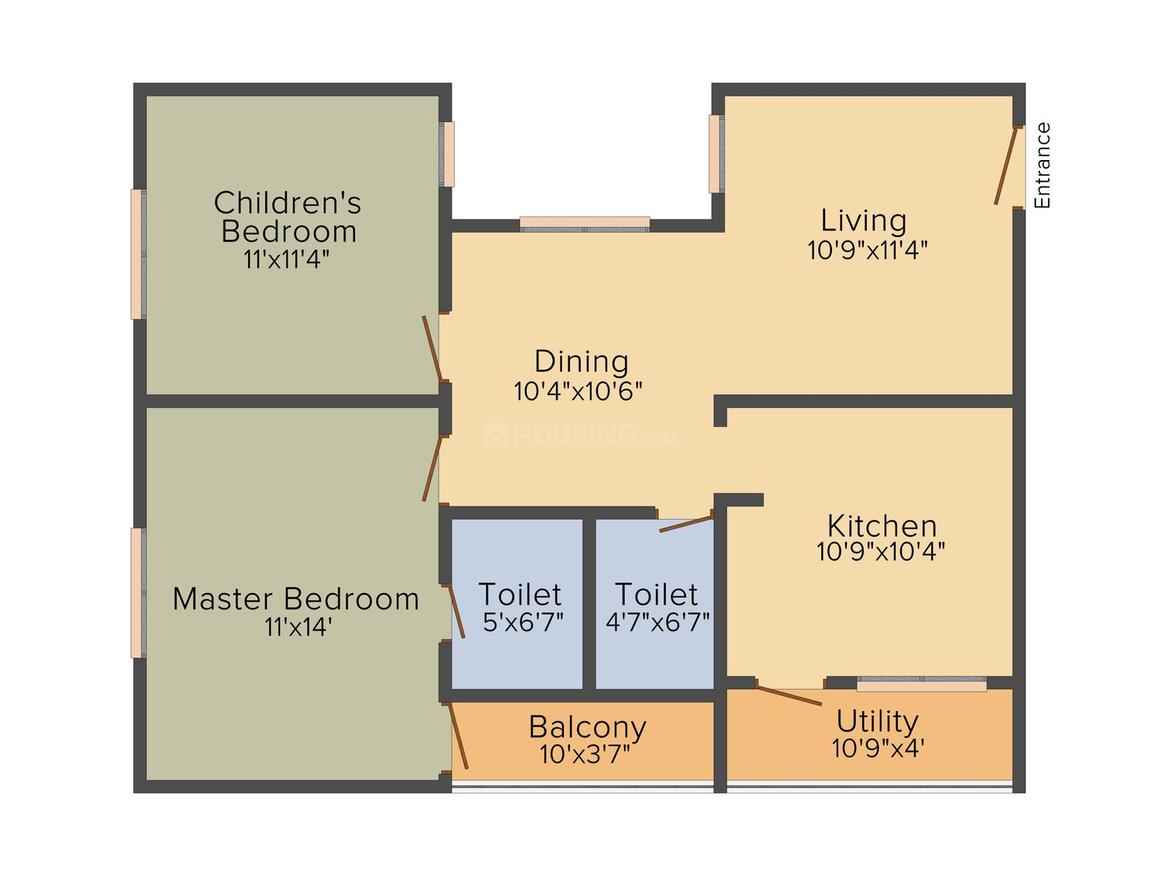 2 BHK Apartment