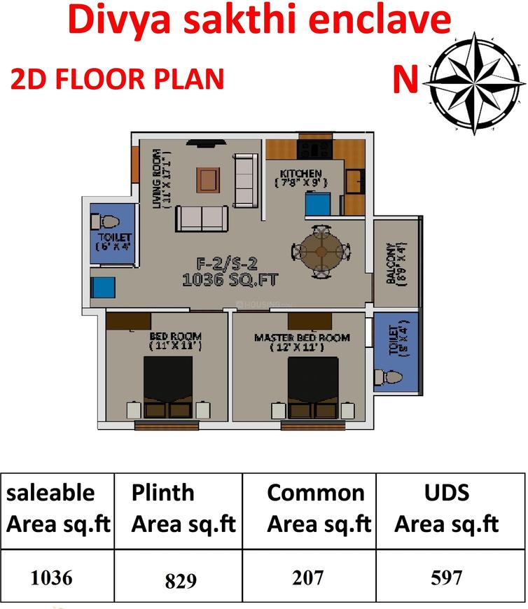 2 BHK Apartment