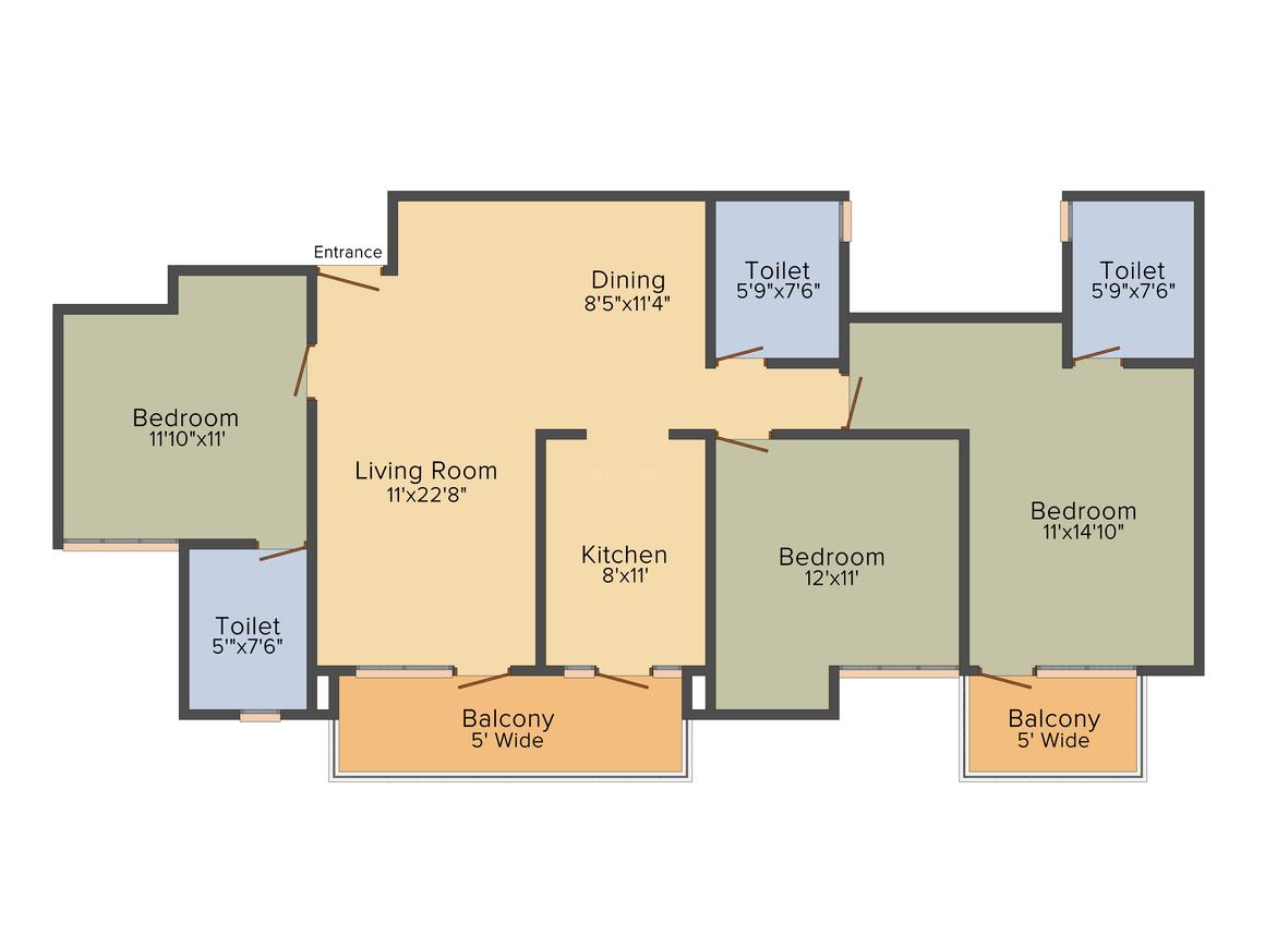 3 BHK Apartment