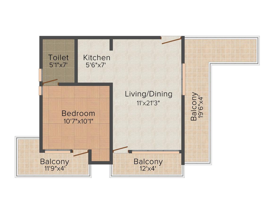 1 BHK Apartment