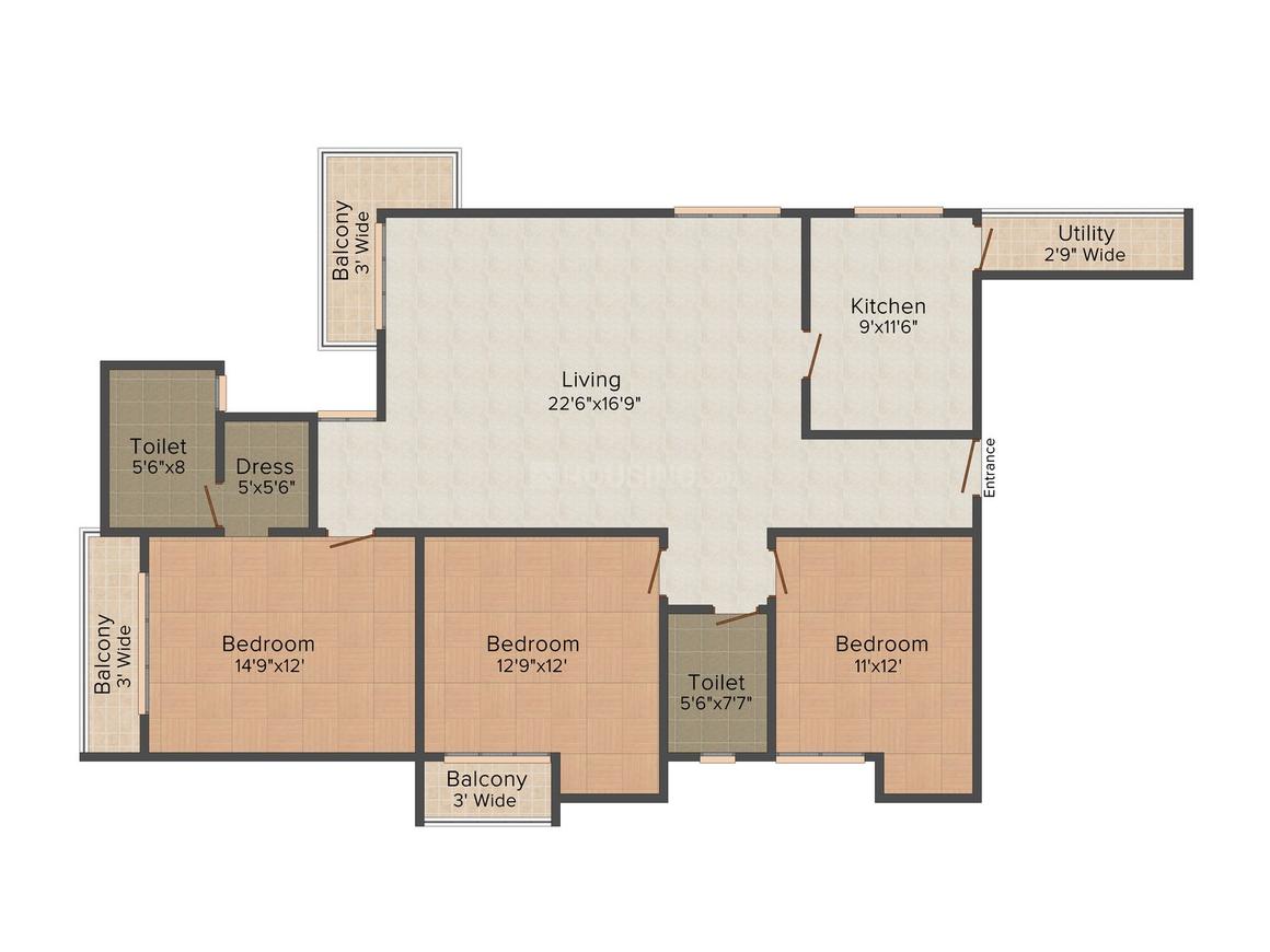 3 BHK Apartment