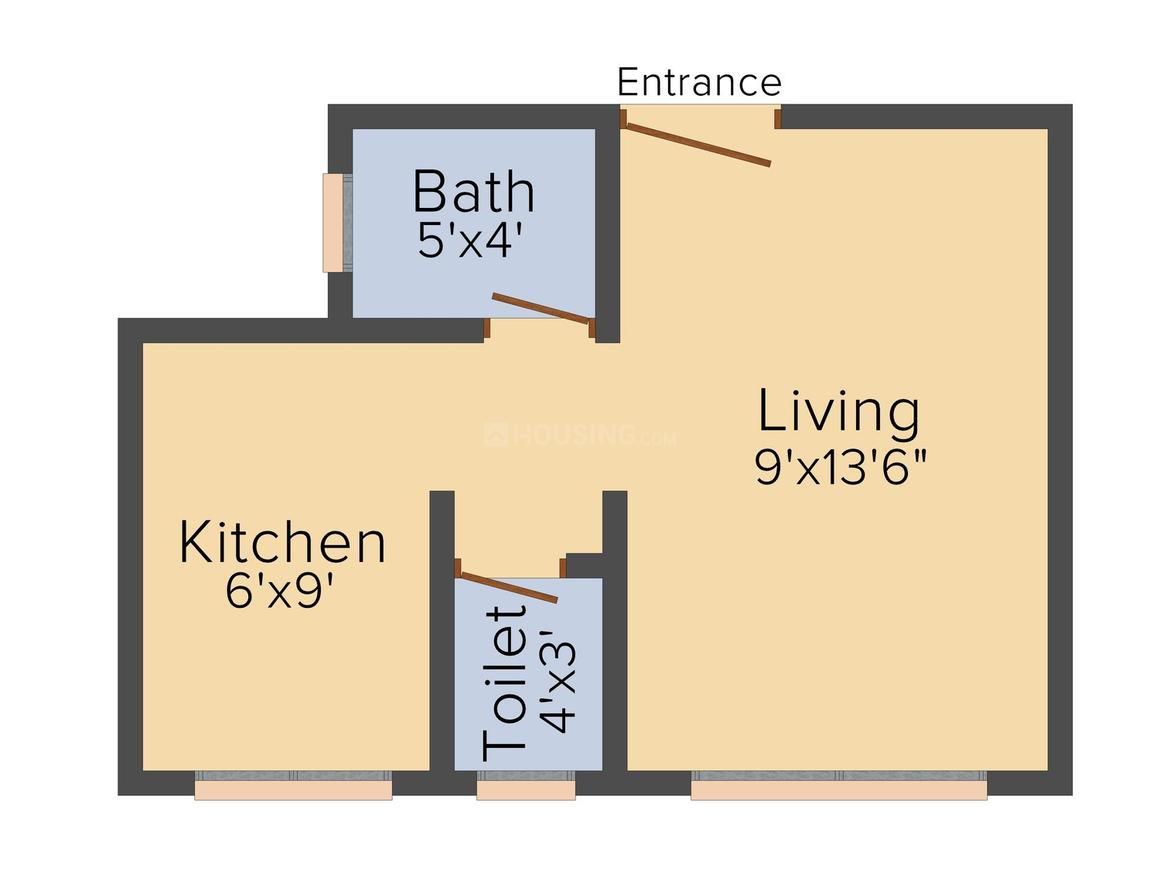 1 RK Apartment