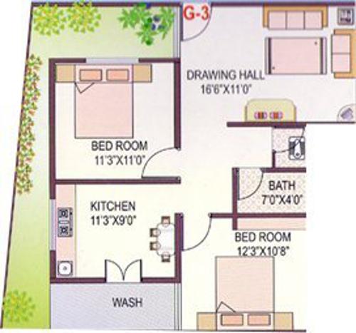 2 BHK Apartment