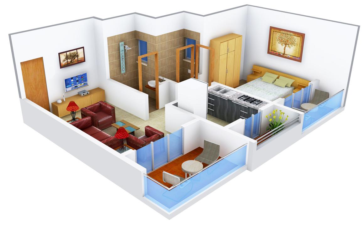 1 BHK Apartment