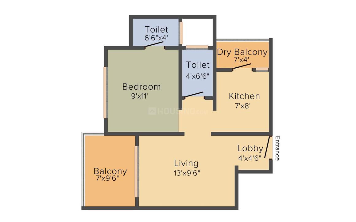 1 BHK Apartment