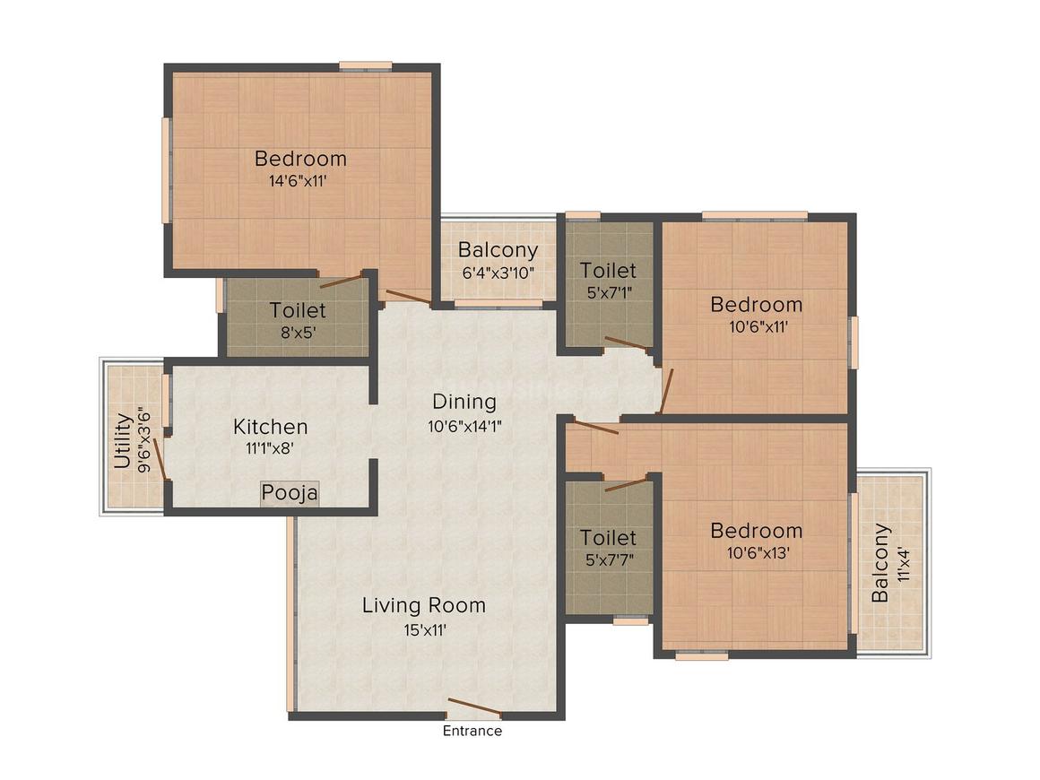 3 BHK Apartment