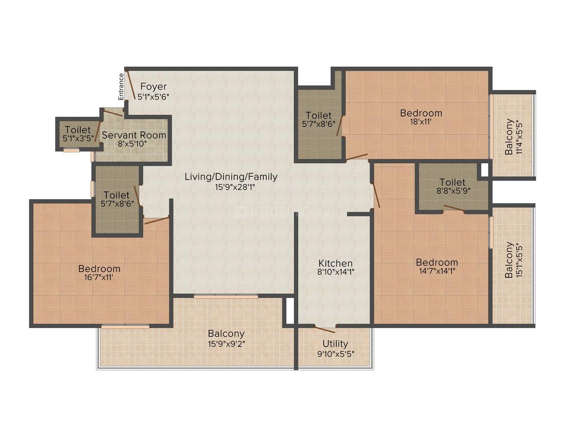Brigade Sonata In Vasanth Nagar Price Reviews Floor Plan