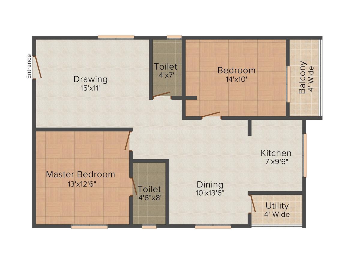 2 BHK Apartment