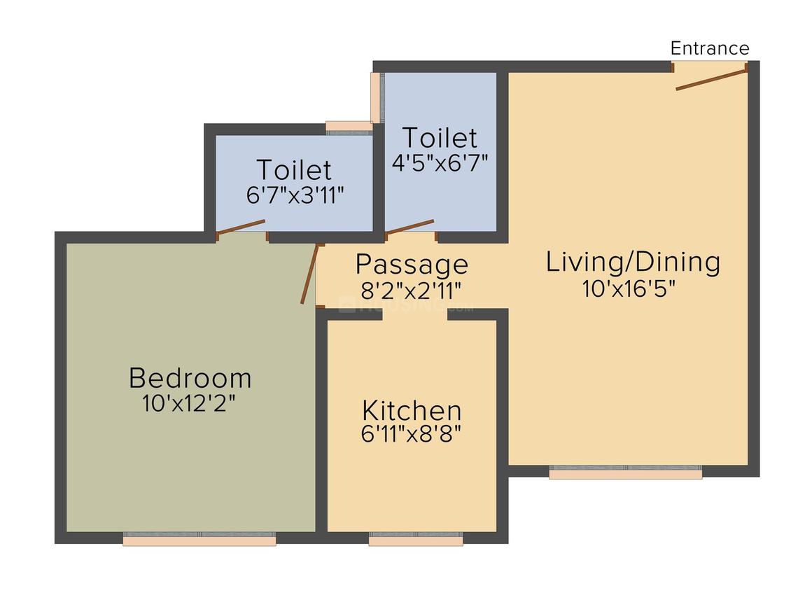 1 BHK Apartment