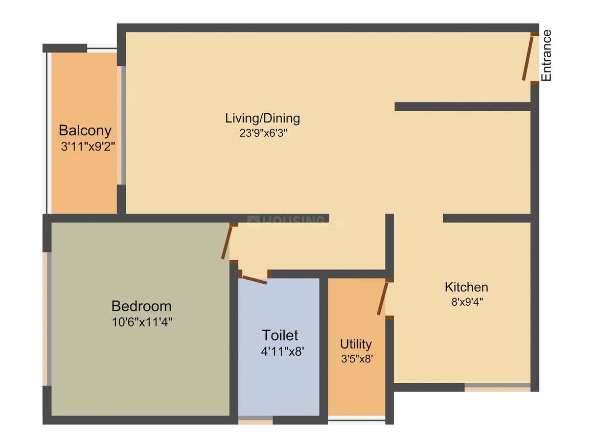 1 BHK Apartment