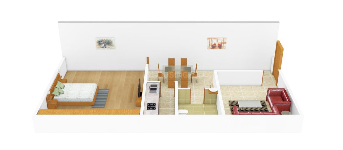 1 BHK Independent Floor