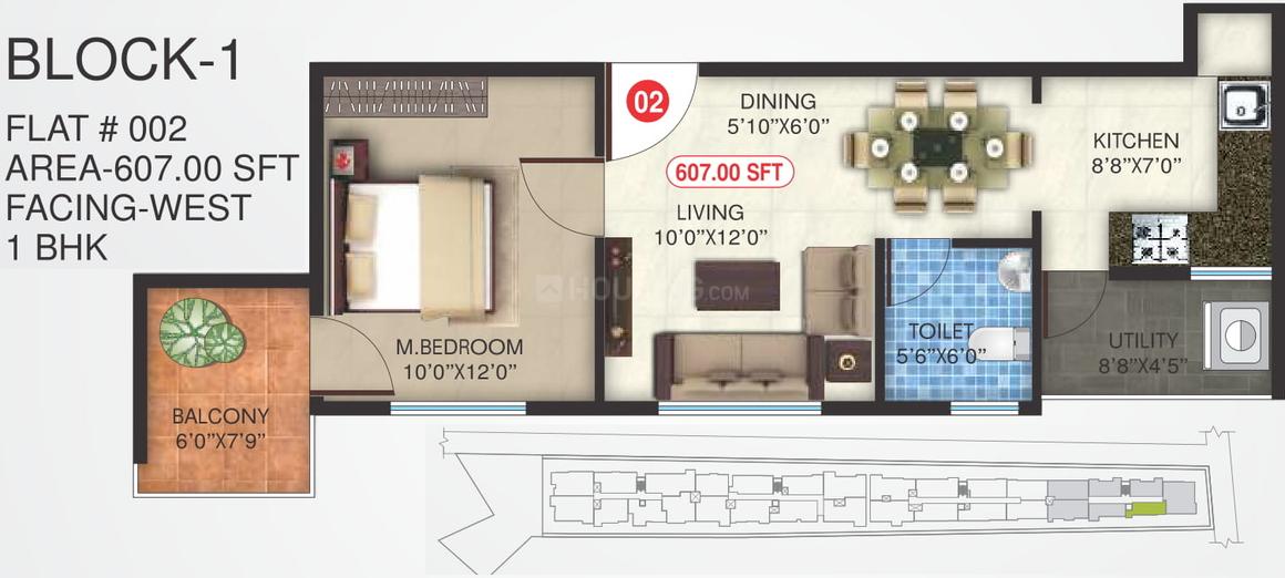 1 BHK Apartment