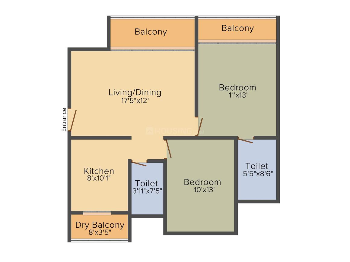 2 BHK Apartment