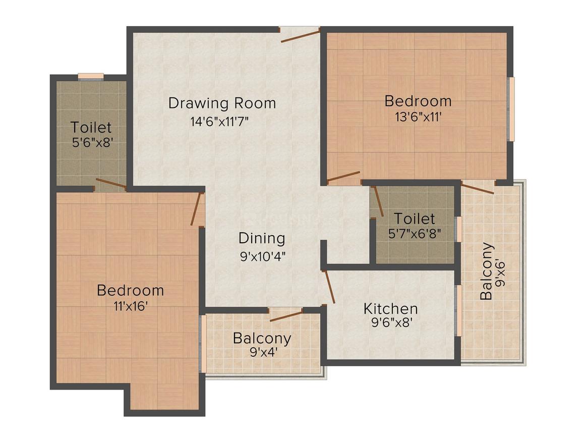 2 BHK Apartment