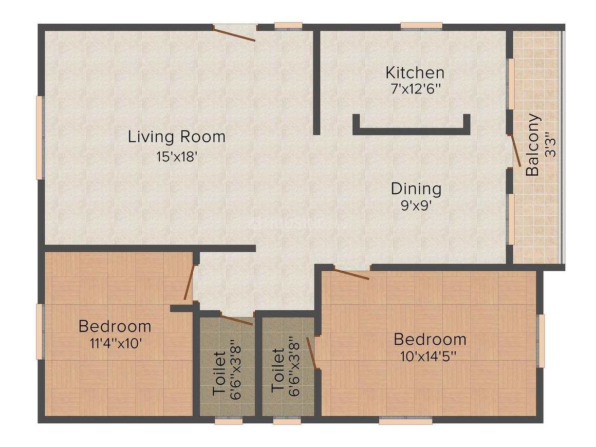 2 BHK Apartment