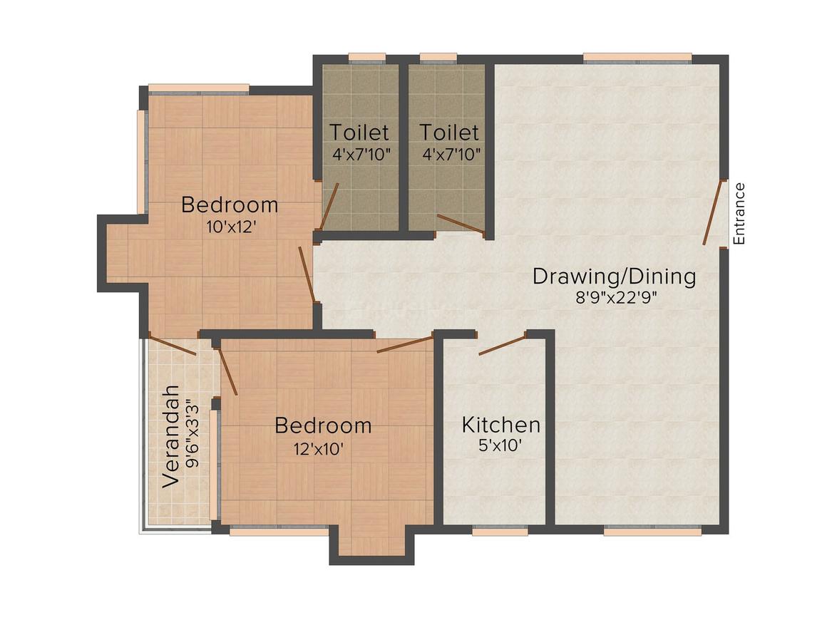 2 BHK Apartment