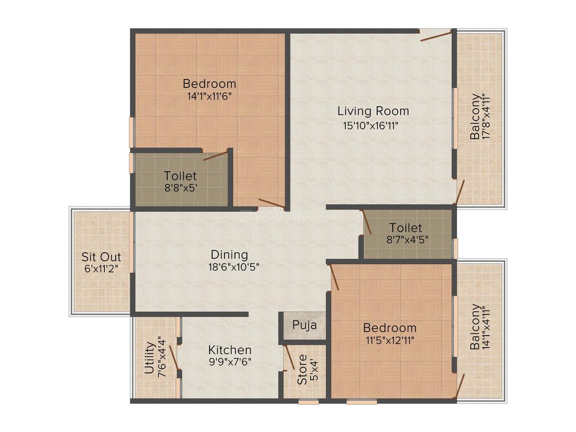 2 BHK Apartment