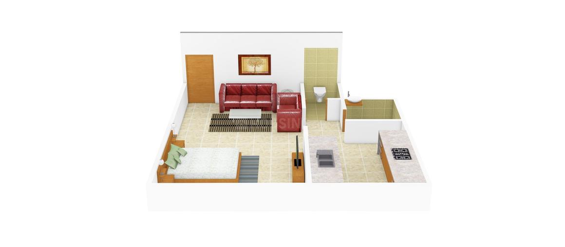 1 RK Apartment