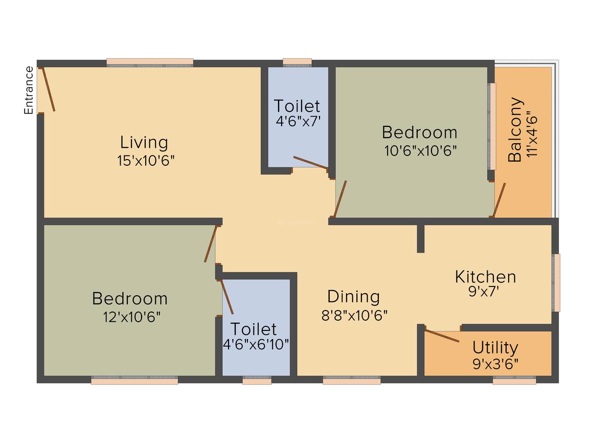 2 BHK Apartment