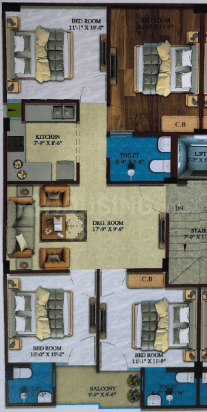 JMD Aashirwad Apartment - Image 3