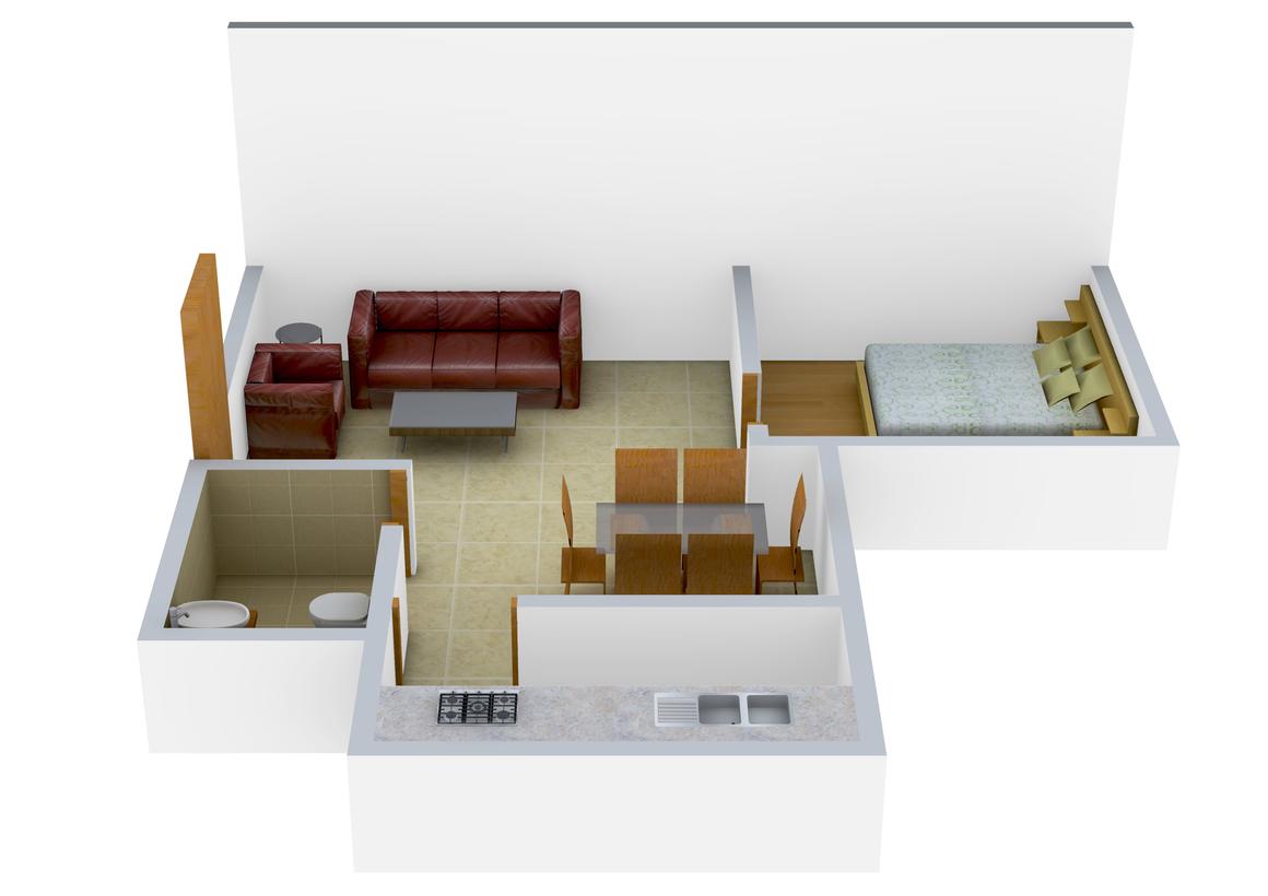 1 BHK Apartment
