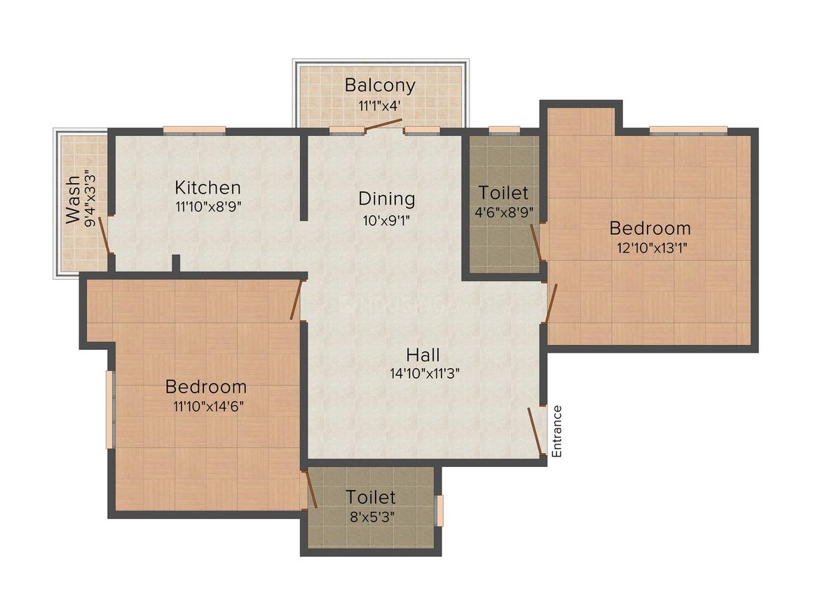 2 BHK Apartment