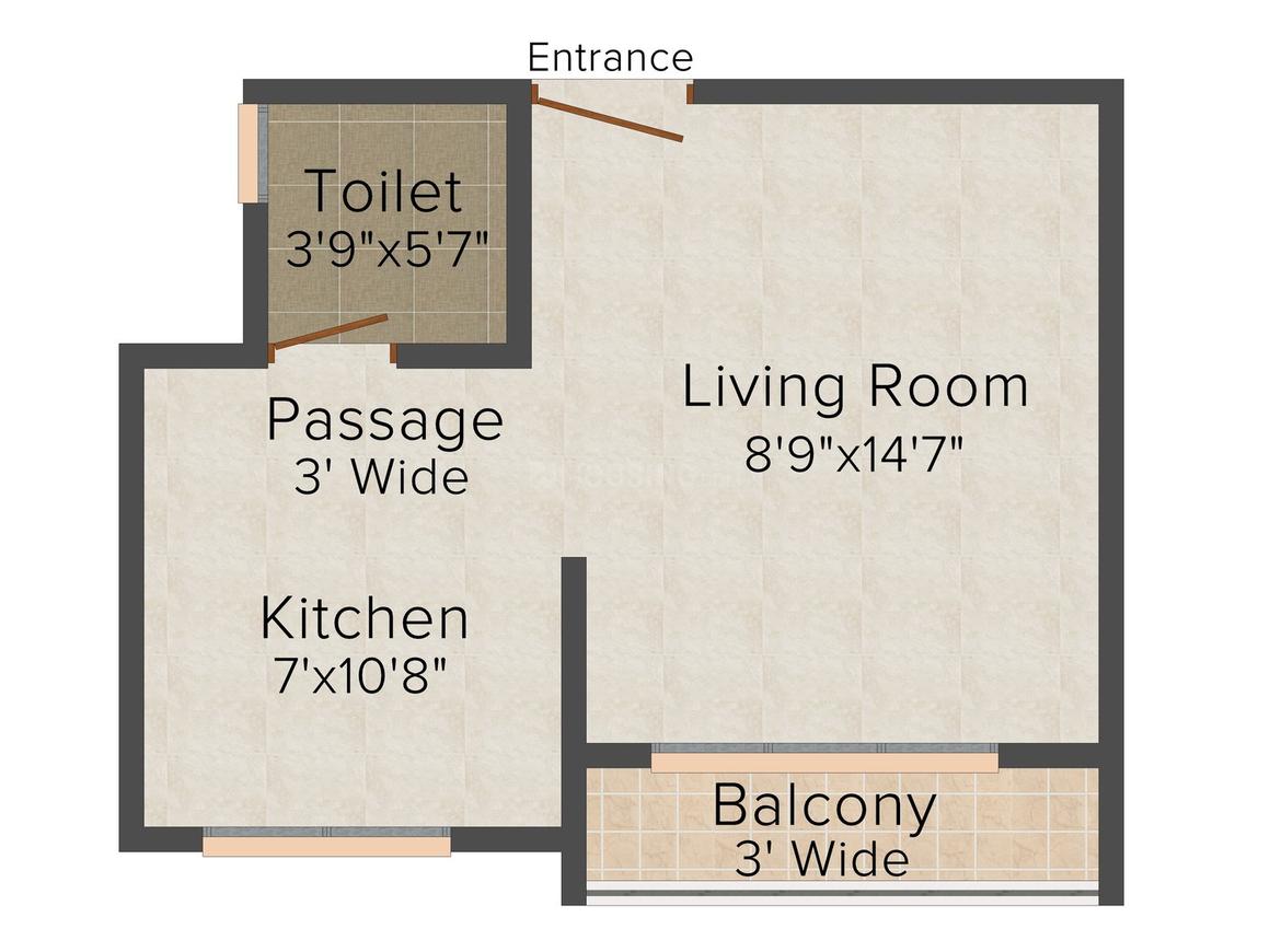 1 RK Apartment