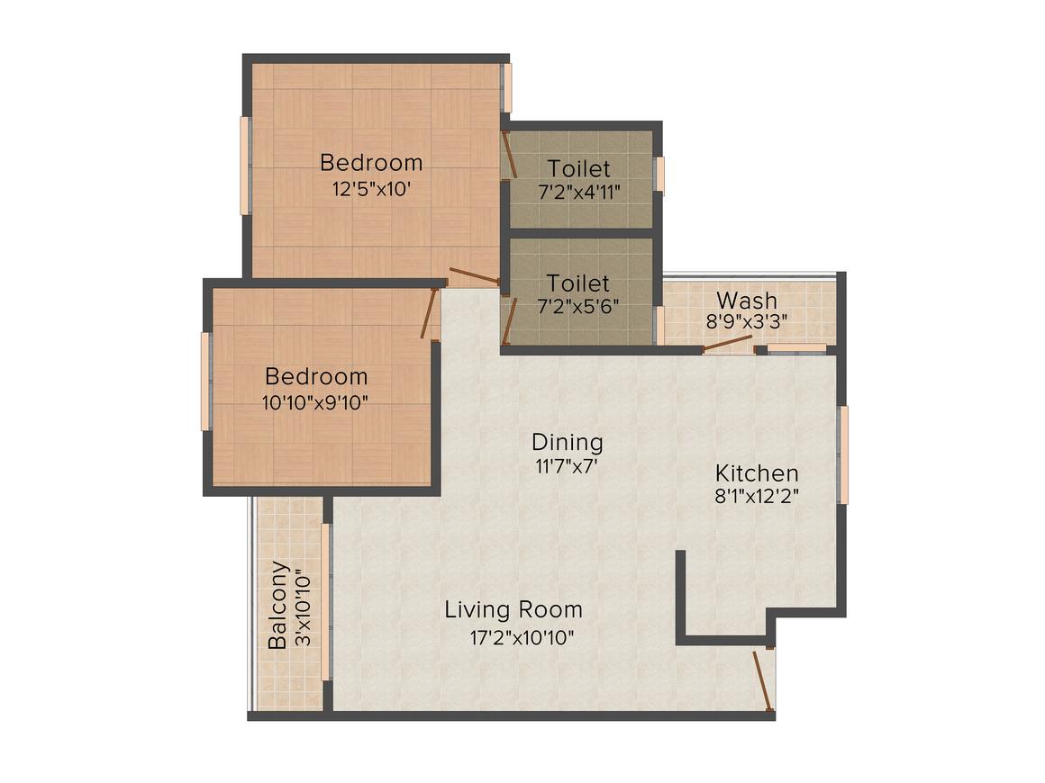 2 BHK Apartment