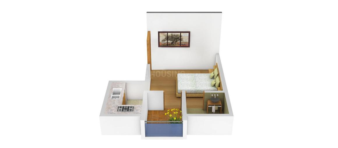 1 RK Studio Apartment