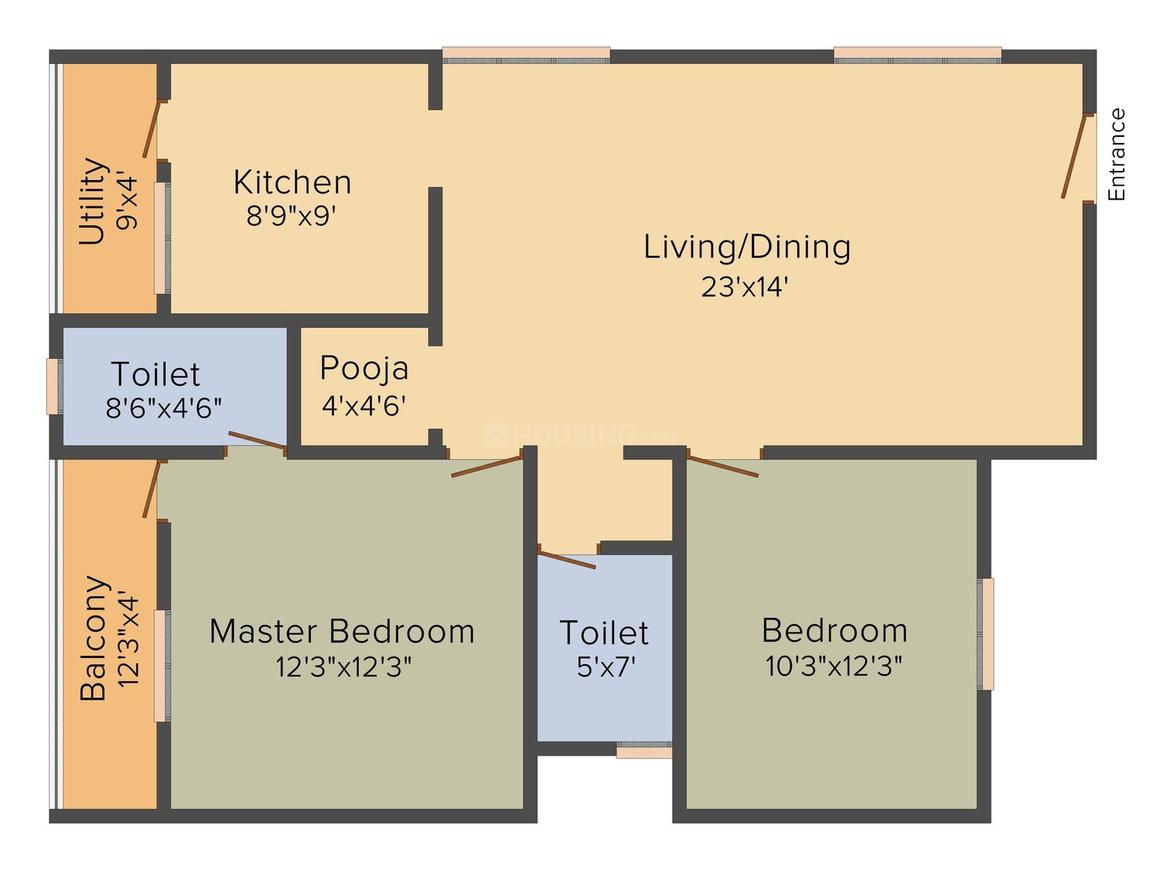 2 BHK Apartment